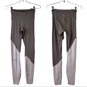 Lululemon Speed Wunder Tight Asym Half Moon/Light Chrome